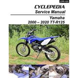 CPP-123 Yamaha TT-R125/E/LE Motorcycle Service Manual Cyclepedia Printed