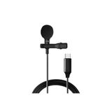 CPU ELEKTRONİK C9u-3l Shopzum Jh-042 Type-c Girişli Kablolu Youtuber Yaka Mikrofon