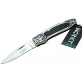 Cr 0128 Khv Kamp Çakı Cm - Metal Desenli Sap, Kılıflı, Kutulu