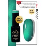 Cr-Oje Croje Kalıcı Oje Inci Tanecikli Manyetik Cat Eye / Kedi Gözü- PC060 (12 Ml)
