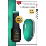 Cr-Oje Croje Kalıcı Oje Inci Tanecikli Manyetik Cat Eye / Kedi Gözü- PC060 (5 Ml)