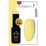 Cr-Oje Kalıcı Oje A020- Nude Sarı (12 ML.)