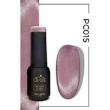 Cr-Oje Kalıcı Oje Korean Cat Eye, Inci Tanecikli Manyetik Cat Eye / Kedi Gözü PC015 (5 ML) - Pembe