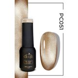 Cr-Oje Kalıcı Oje Korean Cat Eye, Inci Tanecikli Manyetik Cat Eye / Kedi Gözü PC051 (5 ML) - Sarı