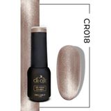 Cr-Oje Kalıcı Oje Korean Cat Eye, Kristal Efektli Manyetik Cat Eye / Kedi Gözü CR018 (5 ML) - Kahverengi