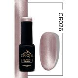 Cr-Oje Kalıcı Oje Korean Cat Eye, Kristal Efektli Manyetik Cat Eye / Kedi Gözü CR026 (12 ML) - Mor