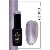 Cr-Oje Kalıcı Oje Korean Cat Eye, Kristal Efektli Manyetik Cat Eye / Kedi Gözü CR029 (12 ML) - Mor