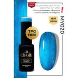 Cr-Oje Korean Cat Eye Kristal Efektli Manyetik Cat Eye / Kedi GÖZÜ-MY020 (12 Ml)