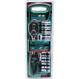 Cr-V Socket Set 12 Parça 1/2 Inç Vakumlu Lokma Seti