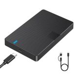 Cr11 Type-c 3.1'den Type-c 3.1 Ve Usb 3.0'a 2.5 Hdd/ssd Harici Disk Kutusu Usb 3.0/3.1, Tak-çalıştır, 6tb Destekli, Aletsiz Kurulum, Led Göstergeli, Windows Ve Mac Uyumlu 1