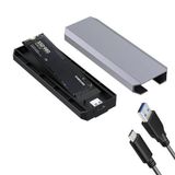 Cr34 10 Gbps Harddisk Kutusu Nvme M.2 Ssd Pcı-e Otg Çevirici Adaptör Usb 3.1 Type-c Gen2