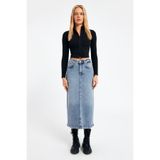 cracpot NEW SEASON Likralı Denim Etek