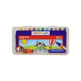 Craft And Arts 12'Li Pastel Boya PP Kutu Parlak ve Canlı Renkler İçin Kullanım Kolaylığı