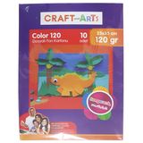 Craft And Arts Color 120 Dosyalı Fon Kartonu 10 Re
