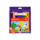 Craft and Arts JUMBO KURU BOYA Kalın Kuru Boya kalemleri 12 Li