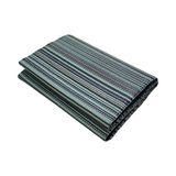Craft Home Katlanabilir Plastik Hasır Halı Kilim - 180 x 270 cm - Siyah