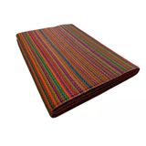Craft Home Katlanabilir Plastik Hasır Halı Kilim Kamp Piknik Plaj Park Bahçe Teras Veranda Kırmızı