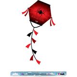 Craft Kids Uçurtma Kites Kendi Uçurtmanı Kendin Yap Örümcek Desenli - Kırmızı