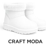 Craft Moda Çocuk Içi Kürklü Su Geçirmez Yağmur & Kışlık Bot - Beyaz