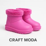 Craft Moda Çocuk Içi Kürklü Su Geçirmez Yağmur & Kışlık Bot - Turuncu