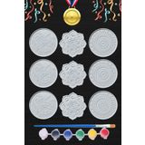 Craft3D Atölye Mandala 9 Adet (3D)- Beton/taş/figür/büst Boyama Seti-Çocuk Boyama Etkinliği