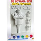 Craft3D Atölye Minyonlar ve Gru (15 Cm Boyunda) Beton/taş/figür/büst Boyama Seti-çocuk Boyama Etkinliği