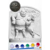 Craft3D Atölye Shrek ve Eşek 15 cm Figür Taş Biblolar Çocuk Boyama Etkinliği Boyama Seti