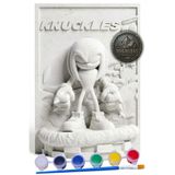 Craft3D Atölye Sonic-Knuckles 15 cm Figür Taş Biblo Çocuk Boyama Etkinliği Boyama Seti