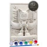 Craft3D Atölye Sonic-Tails 15 cm Figür Taş Biblo Çocuk Boyama Etkinliği Boyama Seti