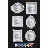 Craft3D Atölye Ünlü Ressamların Tabloları 6 Adet 3D Taş Figür Çocuk Boyama Etkinliği