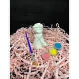 Craftboxtr Elsa Eğlenceli Taş Boyama Seti/kendin Yap, Doğum Günü, Karne,etkinlik,tatil Hediyesi - Beyaz
