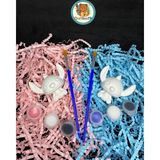 Craftboxtr Sevgililere Özel Stitch&angel Taş Boyama Seti/kendin Yap, Doğum Günü, Karne,etkinlik,tatil Hediyesi - Beyaz