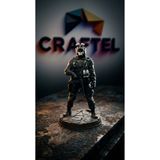 Craftel Call Of Duty Koleksiyonluk Hediyelik Ürünler Masa Üstü Dekoratif Biblo 13 cm