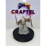 Craftel Lord Of The Rings Yüzüklerin Efendisi Koleksiyonluk Gri Gandalf Figür Biblo Oyuncu Masası Aksesuarı Hediyelik 13CM