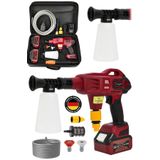 CRAFTERTOOLS 21v Yüksek Basınçlı Kömürsüz Motor Akülü Oto Araba Yıkama Makinesi Şarjlı