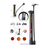 CRAFTERTOOLS Bisiklet Pompası Motorsiklet Pompası Lastik Şişirme Pompası El Pompası