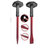 Craftex Profesyonel 300MM Muhafazalı Sivri ve Yatay 2li 30CM Murç Seti