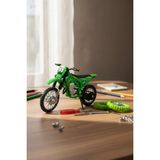 Craftivio 1:18 Ölçekli Yeşil Motorsiklet Sök Tak Tekerlekli 3+ Yaş Eğlenceli Koleksiyon Oyuncağı - Renkli