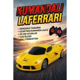 craftivio 1:24 Ölçek Full Fonksiyon Uzaktan Kumandalı Gerçekçi Spor Yarış Arabası (20 cm)