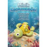 craftivio Eğitici Işıklı ve Müzikli Hareketli Minik Kaplumbağa Bebek Oyuncağı Ninnili Sarı Yeşil