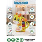 Craftivio Eğitici Müzikli ve Işıklı Interaktif Zürafa Bebek Oyuncağı - Ayarlanabilir Sesli, Bpa Içermez