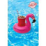 craftivio Flamingo Figürlü Şişme Bardak Tutucu Havuz Partisi Şişme Bardaklık Yeni Sezon