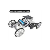 craftivio Güneş Enerjili Ve Pilli Tırmanan Araba Robot Kiti - Kendin Yap (DIY) Eğitici Bilim Deney Seti