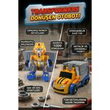 craftivio Işıklı Sesli Dönüşebilen Robot Kamyon Otobot Transformers Oyuncak