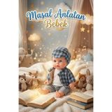 craftivio Masal Anlatan Et Bebek 35 cm - Türkçe Konuşan Eğitici Oyuncak Erkek Bebek - Kasketli