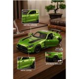 craftivio Mercedes-Benz AMG GT R Çek Bırak Metal Model Araba (12 cm) - Kapıları Açılan Oyuncak Spor Araba