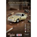 Craftivio Motormax 1:24 Aston Martin Db5 Die-Cast Model Araba - Açılır Kapılı Metal Koleksiyon Aracı (Altın)