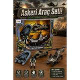 Craftivio Oyuncak Askeri Araç Seti - Helikopter, Zodyak Bot, Motosiklet ve Aksiyon Asker Figürlü Özel Harekat Seti - Çok Renkli