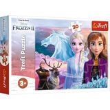craftivio Trefl Frozen 2 Karlar Ülkesi 30 Parça Çocuk Puzzle Yapboz - Elsa Anna Eğitici Oyuncak (20x27 cm)
