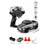 craftivio Uzaktan Kumandalı Şarjlı Mini Drift Arabası 1:64 Ölçek Işıklı RC Model Araç